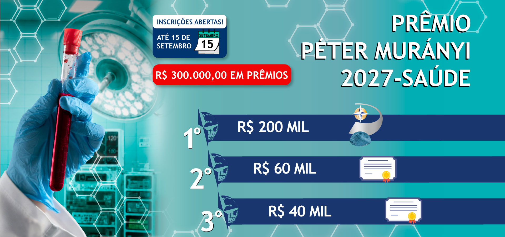 Pr&ecirc;mio P&eacute;ter Mur&aacute;nyi 2027 - Sa&uacute;de